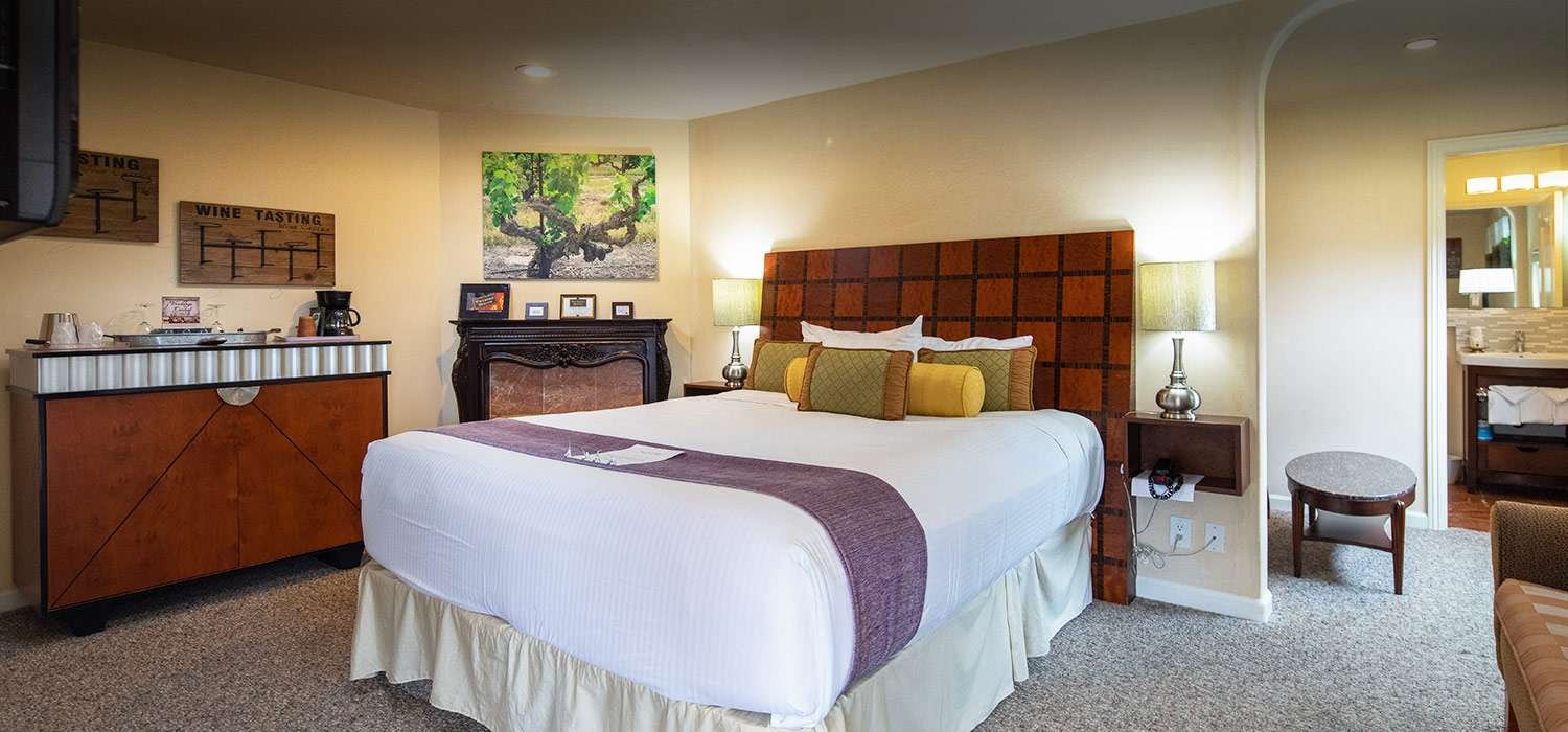 RELAX IN WELL-APPOINTED GUEST ROOMS AND SUITES IN CARMEL, CA